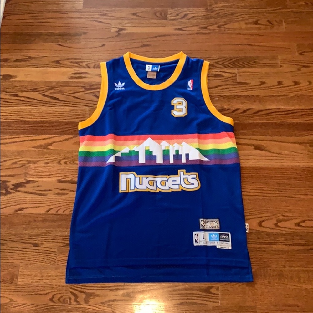 Allen Iversen Denver Nuggets Jersey Retro